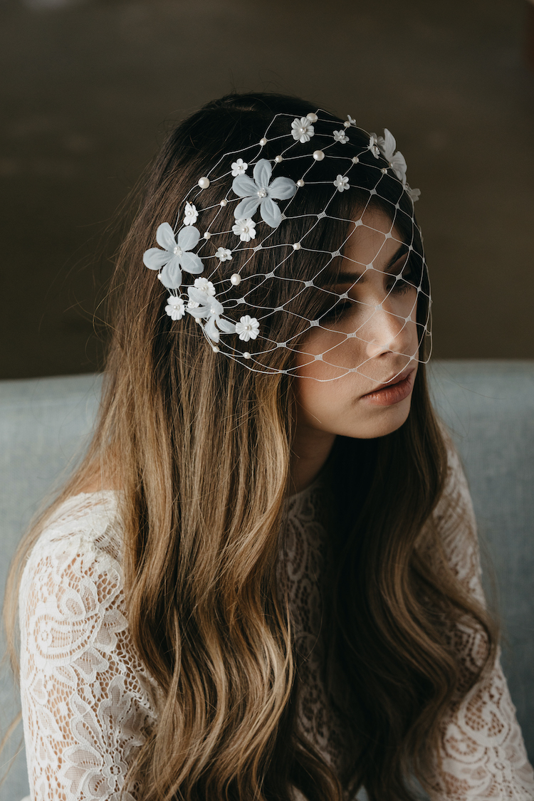 Stylish and Sophisticated Birdcage Veils - Chic Vintage Brides : Chic  Vintage Brides