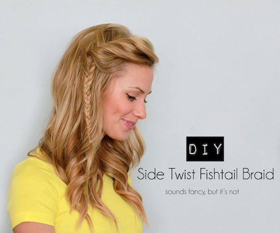 Fishtail braid tutorial