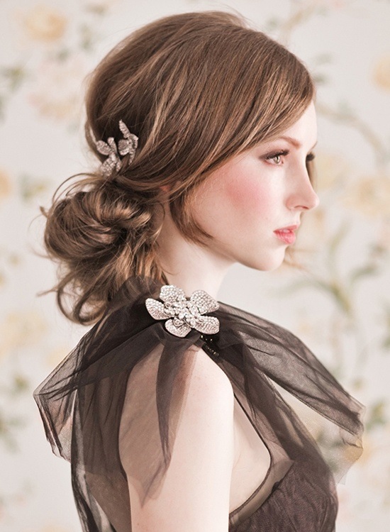 romantic wedding updos