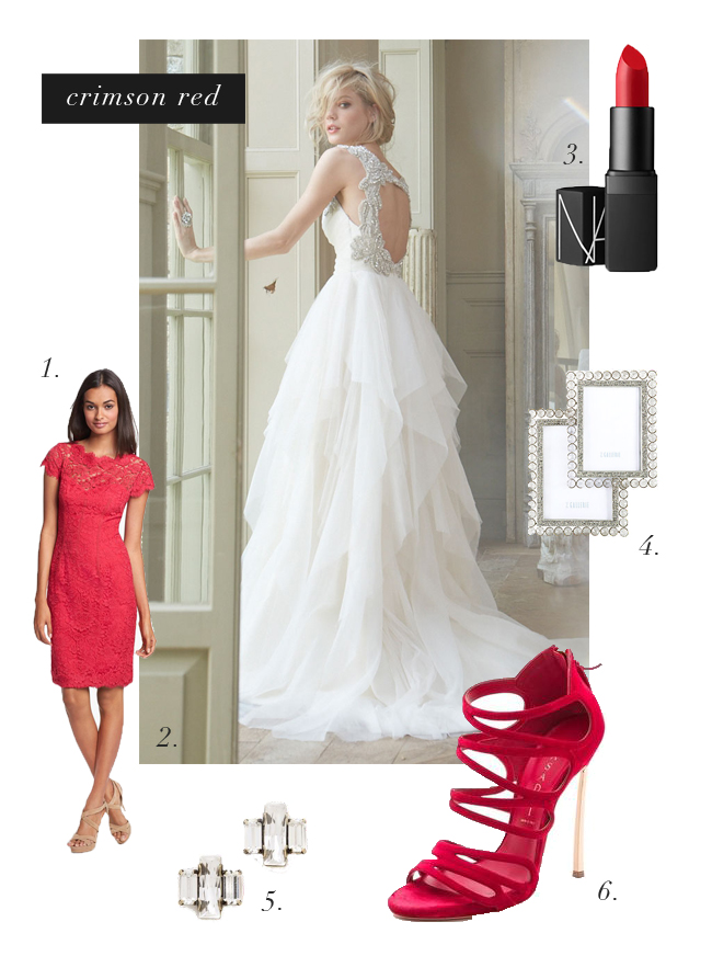 Crimson Red Wedding Inspiration Percy Handmade