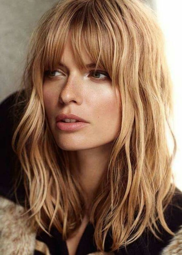 BRIDAL BANGS_loose waves with curtain bangs 5