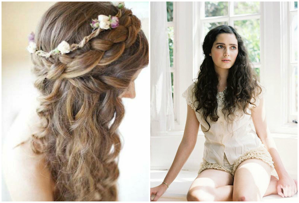 Untamed Tresses Naturally Curly Wedding Hairstyles