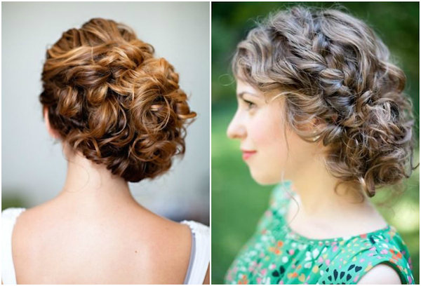 wedding hairstyles updos with curls