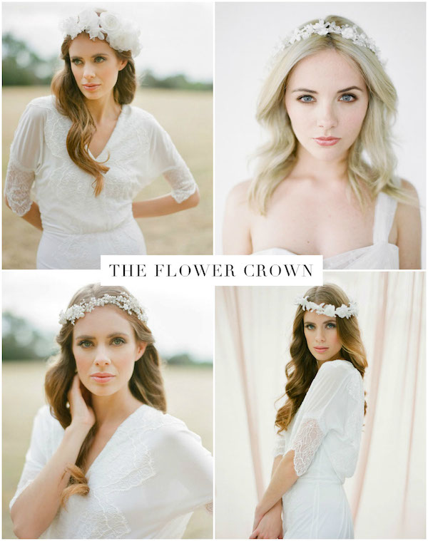 The Flower Crown How To Find The Perfect Bridal Hair Pieces Copy