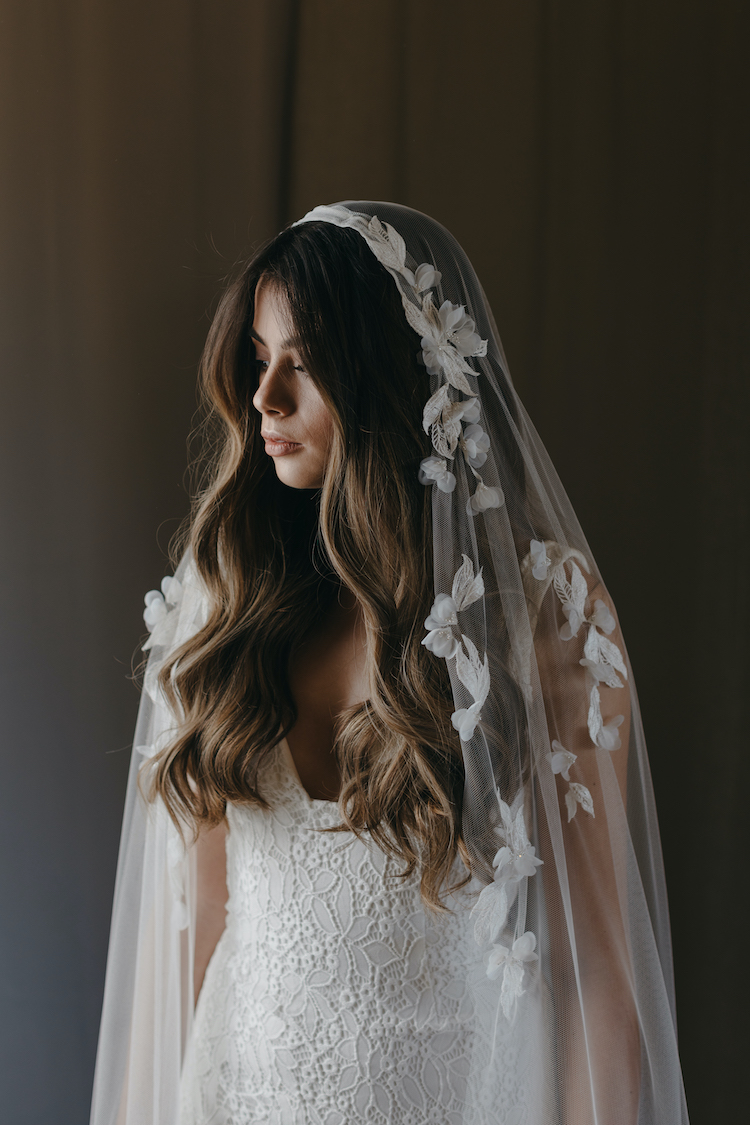 grey tulle bridesmaid dress