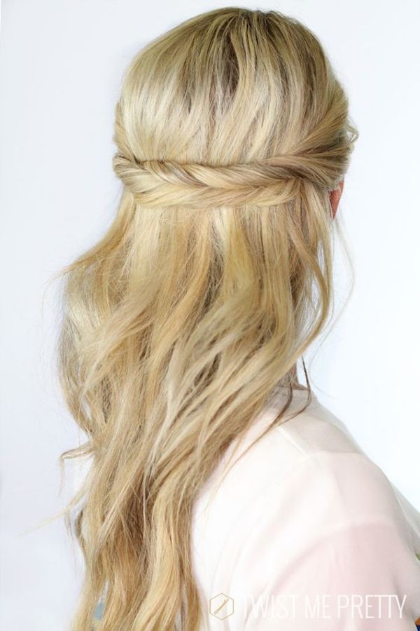 Half up wedding hairstyles 11