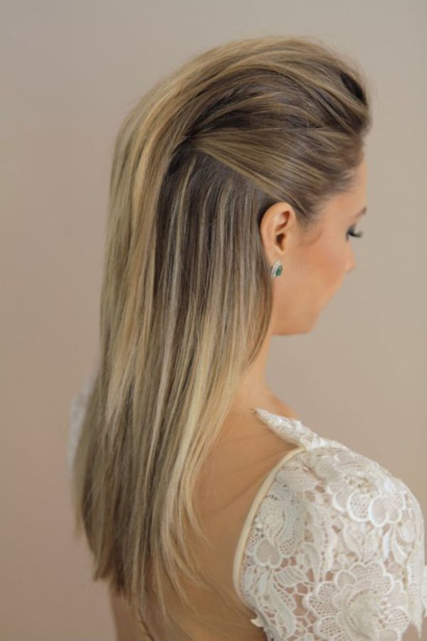 Half up wedding hairstyles 4