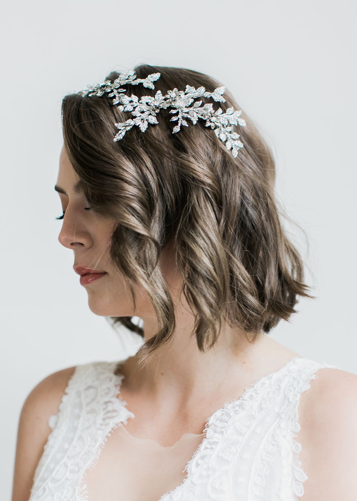 ANAIS | Crystal Bridal Hair Piece - TANIA MARAS | bespoke wedding