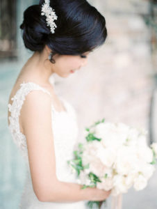 BRIDE-Jenny-wearing-Juliet-bridal-headpiece-in-silver_WeAreOrigamiPhotography-1