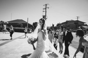 Bride-Laura-wearing-Amora-chapel-length-wedding-veil-2
