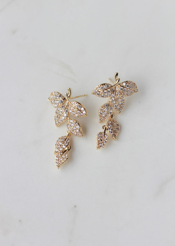 EVELYN earrings in gold 2