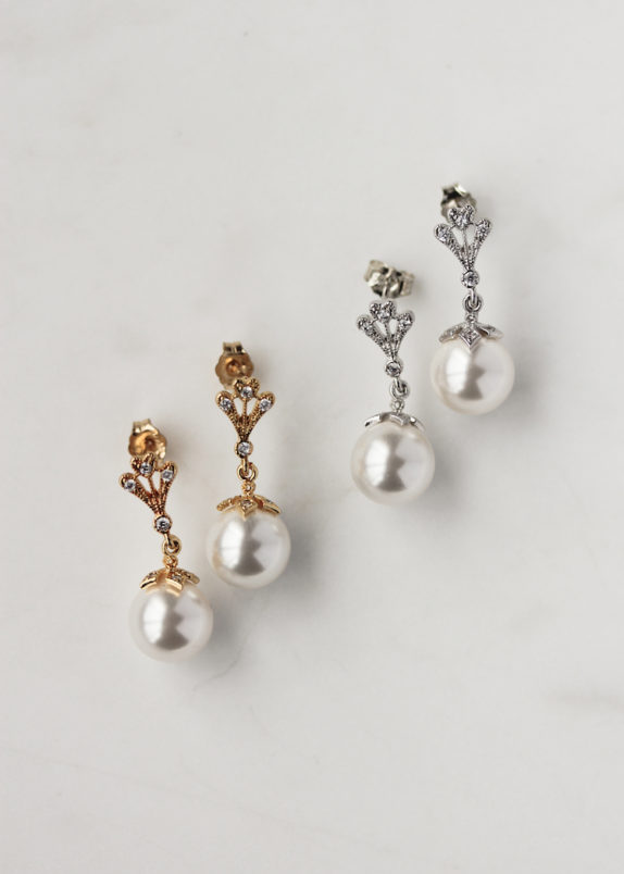 MONTE pearl drop earrings 2