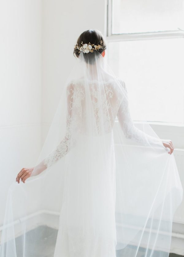 ROSELLA Chapel Veil With Blusher 2