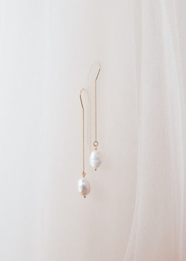 TEARDROP pearl earrings 8