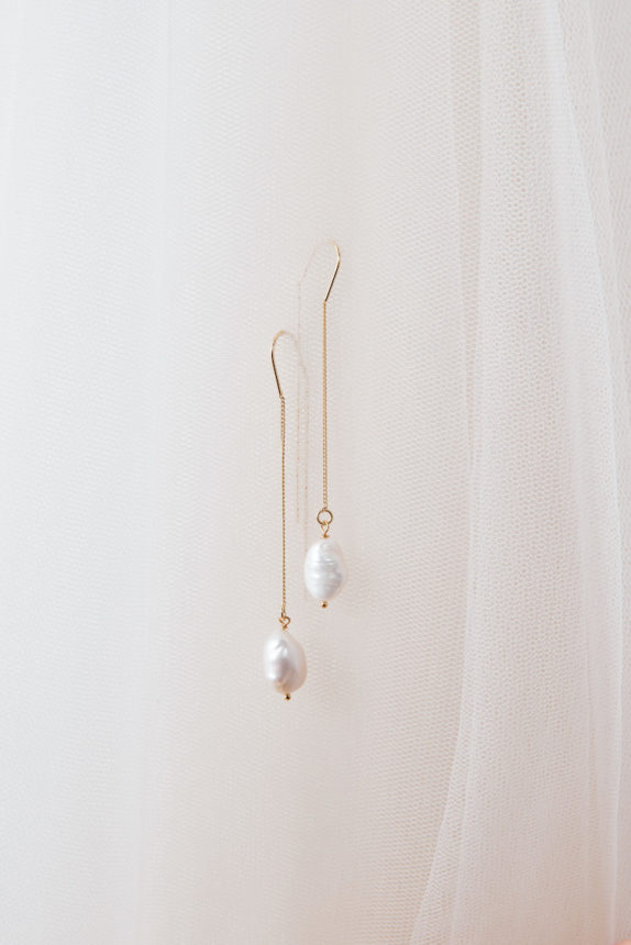 TEARDROP pearl earrings 8