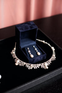 TULIP earrings + MARISOL tiara