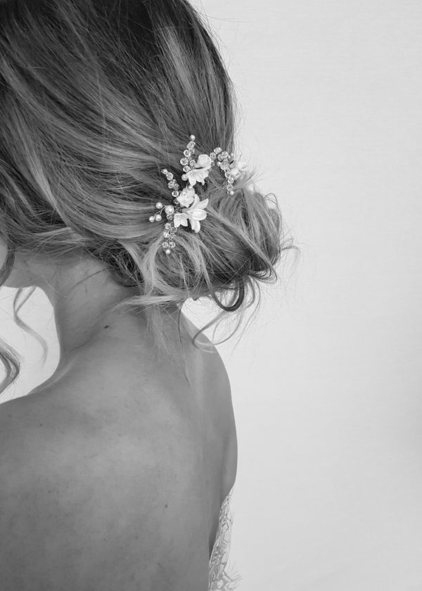 BRIAR-ROSE wedding hair pin set 2