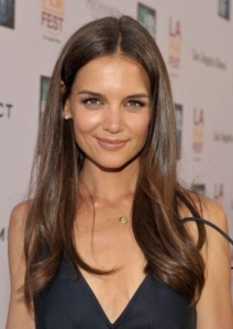 Heart face Katie Holmes