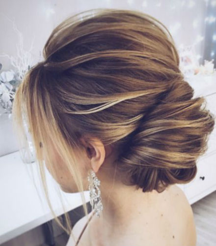 The Updated French Twist Wedding Updo For Modern Romantics Tania