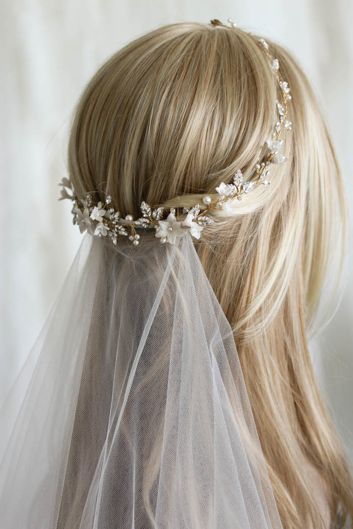 For the love of mixed metals | Boho bridal headpiece 6