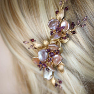 Bespoke-for-Audrey_gold-purple-orchid-hair-comb-5