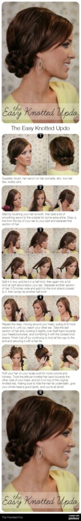 Low Knotted Bun