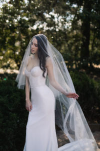 ETOILE crystal wedding veil 1