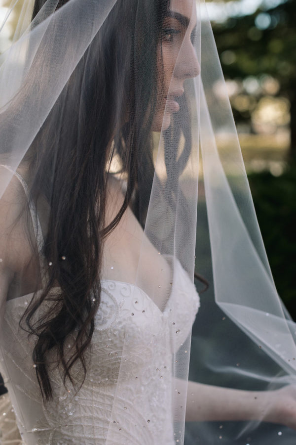 ETOILE crystal wedding veil 13