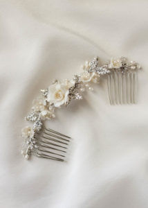 VERSE floral bridal hair comb 03