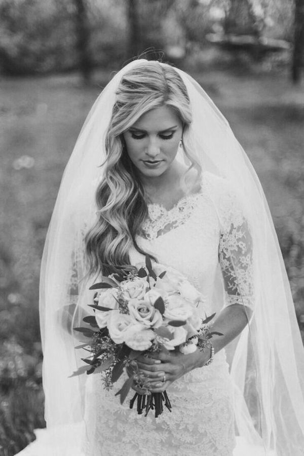 Top 8 wedding hairstyles for bridal veils