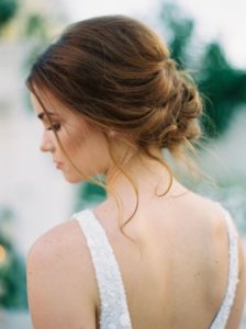 Soft romantic wedding updos - 2018 wedding hair trends