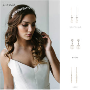 LAUDER crown and earring suggestions