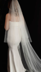 ETOILE wedding veil with crystals 4