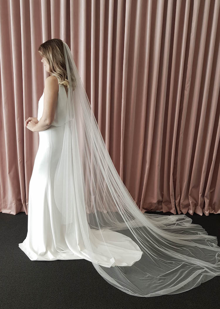 Bride-Alexa-wears-the-CARMEN-veil-6-826x1024 - TANIA MARAS