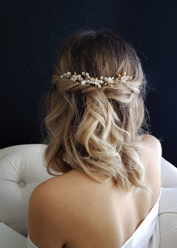 MEADOW floral hair pins 3