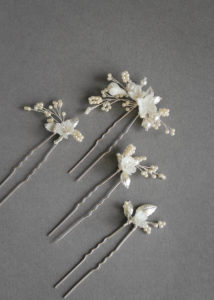 MEADOW hair pins in silver 2