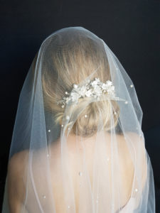 ROSEMONT ivory floral bridal headpiece 12