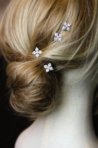 STELLAR crystal hair pins in silver 5