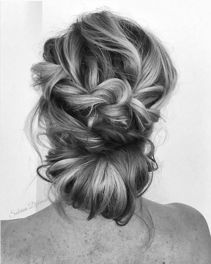 Gorgeous messy wedding updos 1