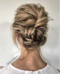 Gorgeous messy wedding updos 21