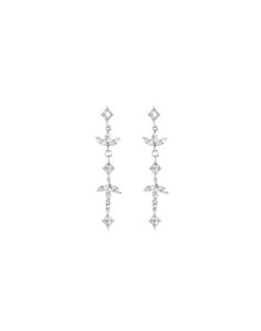 XAVIER crystal drop earrings