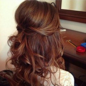 37 beautiful half up half down hairstyles with volume 3