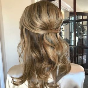 37 beautiful half up half down hairstyles with volume 8