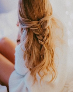 37 beautiful half up half down hairstyles_braided 2