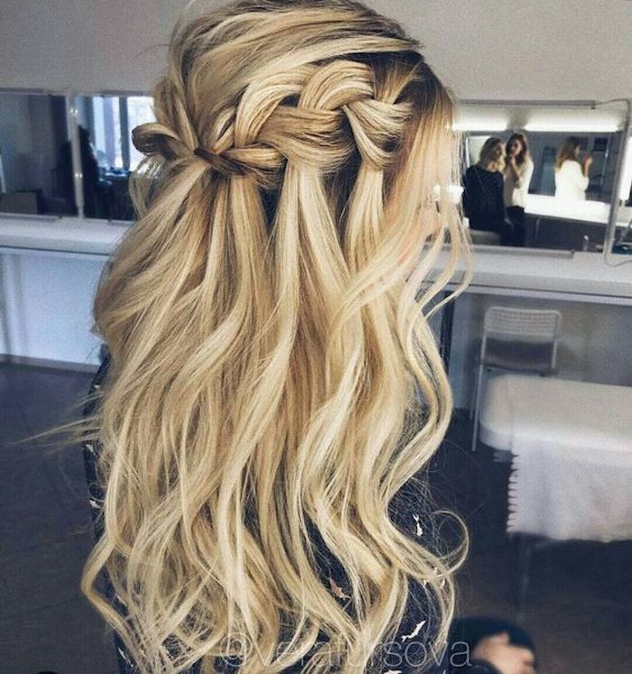 37 beautiful half up half down hairstyles_braided 4