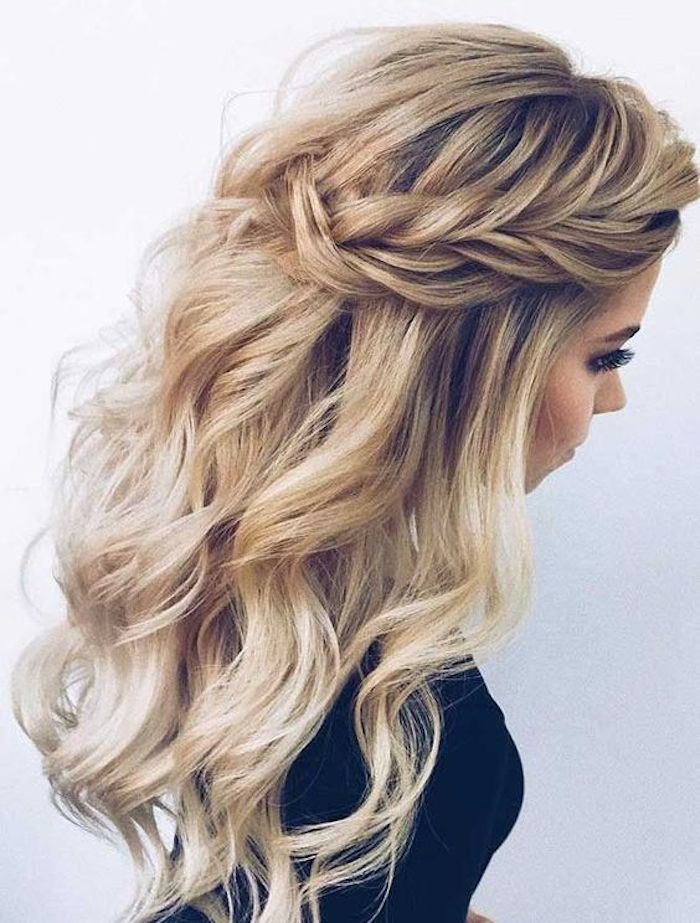 37 beautiful half up half down hairstyles for the modern bride - TANIA ...