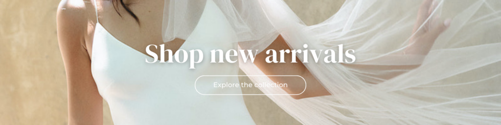 Shop New Arrivals Bridal Accessories