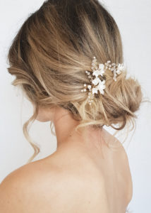 Delicate bridal hair pins for the modern bride_BRIAR-ROSE wedding hair pin set 1