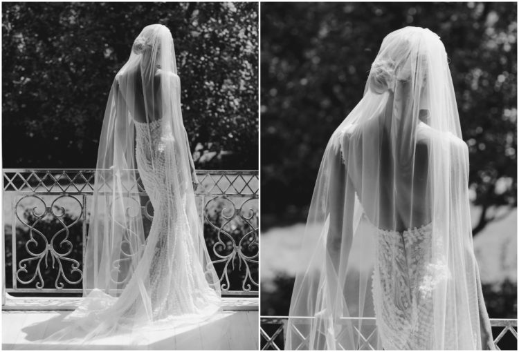 GEORGETTE cathedral veil - TANIA MARAS