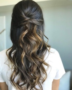 Beautiful bridesmaids hairstyles_half up half down 10